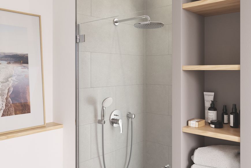 Верхній душ з настінним кронштейном Grohe Tempesta (260000) 26668000 фото