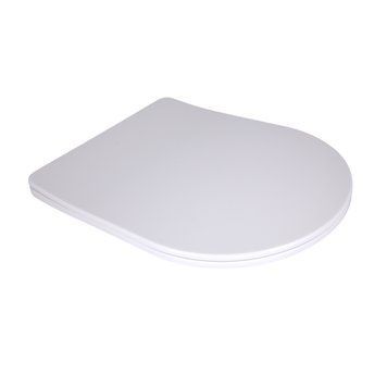 Qtap Сиденье для унитаза напольного (Grand) 560&times;363&times;30 мм, White, с микролифтом, Slim Duroplast, Quick Release QT26228301W3 SD00053639 фото