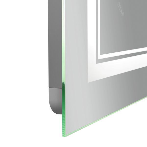 Зеркало Qtap Cardinal (CA1) 800х600 с LED-подсветкой Touch, с антизапотеванием, с диммером, рег. темп. цвета (3000-6500K) QT0478C8060 SD00054580 фото