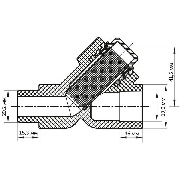 Фільтр грубої очистки 20 PPR Koer K0146.PRO (KP0185) KP0185 фото
