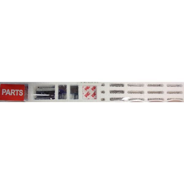 Бічна стінка до кабіни KOER SR SW05-90x200-TR-01 прозоре скло EASY CLEAN 6мм хром (KR5407) KR5407 фото