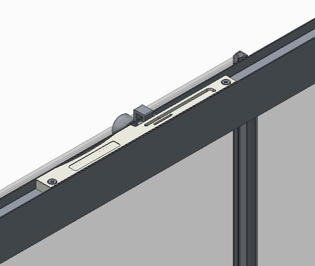 Бічна стінка до кабіни KOER SR SW05-90x200-TR-01 прозоре скло EASY CLEAN 6мм хром (KR5407) KR5407 фото