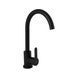 Смеситель для кухни Brinex Pure 015F U-образный Black Matt BRIPUR015FBLM SD00053177 фото 10