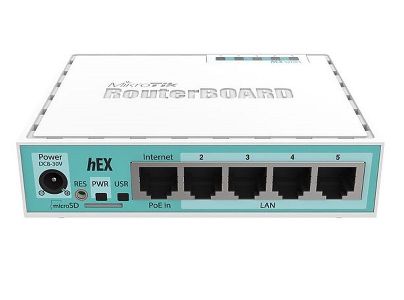 Маршрутизатор MikroTik hEX (RB750Gr3) MikroTik 17667 9601/17667 фото