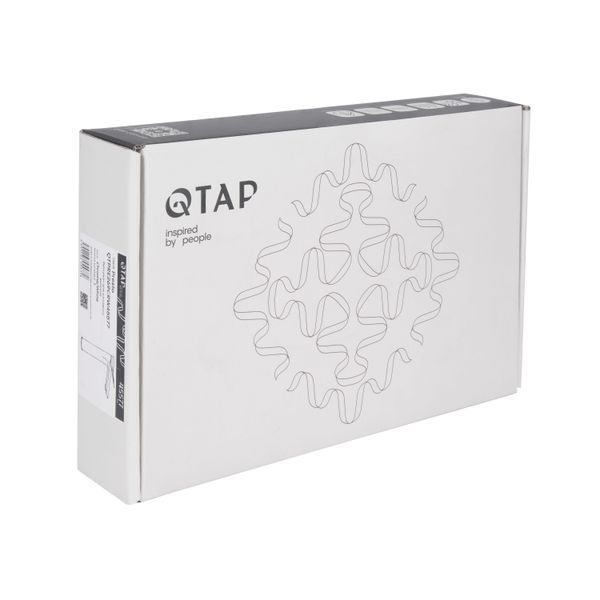 Смеситель для раковины Qtap Presto высокий QTPRE269CRW45577 Chrome/White SD00051701 фото