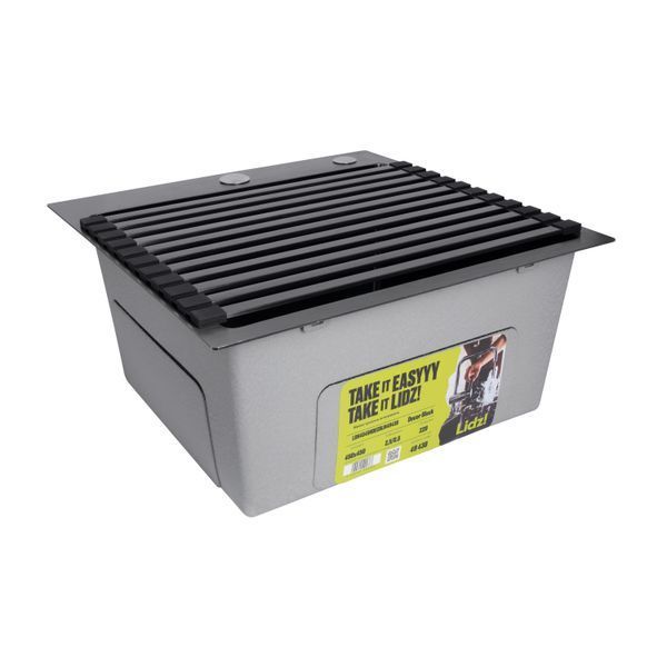 Сушилка на кухонную мойку Lidz Acsis LA14 Black, плоска основа, для посуды 430х300 мм LDACSLA14BLM49768 SD00055892 фото
