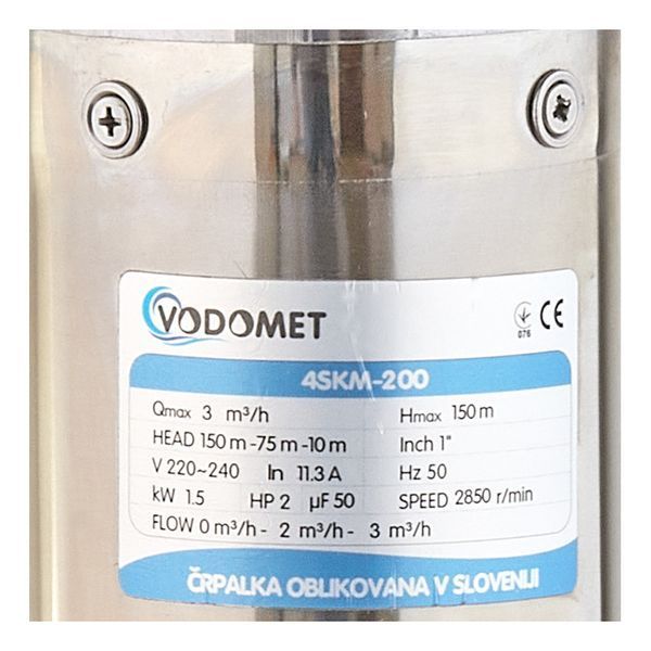 Вихровий насос Vodomet 4SKM-200 (VO4157) VO4157 фото