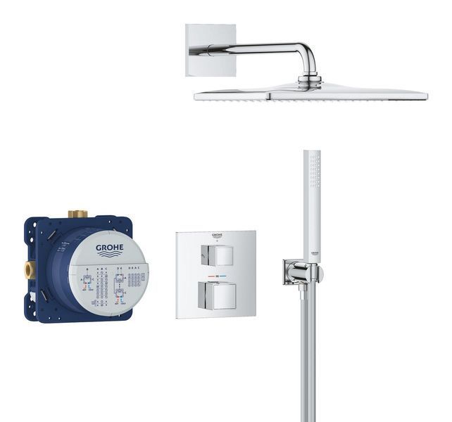 Душова система прихованого монтажу Grohe Grohtherm Cube (34868000) 34868000 фото