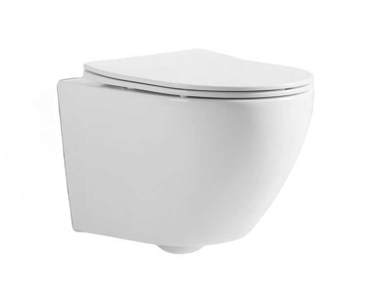 Унитаз подвесной Mixxus ELLIPSE-0306-R 520x360x365mm, система смыва RIMLESS (MI6708) MI6708 фото