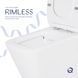 Унитаз напольный Qtap Crow Eco безободковый с сиденьем Soft-close QTCRO27W48750 SD00054874 фото 6