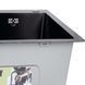 Lidz Handmade H5050HB Мойка для кухни интегрированная Decor Black PVD Honeycomb 2,5/0,5 мм LDH5050BDECPVD48369 SD00054493 фото 18