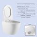 Готовое решение Qtap для ванной комнаты: подвесной унитаз Robin Ultra Quiet 520x365x365 + комплект инсталляции Nest 4 в 1 (линейная клавиша Matt Black) SD00053627 фото 6