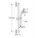 Душовий гарнітур Grohe Tempesta Cube 110, 2 режими (267482433) 267482433 фото 2