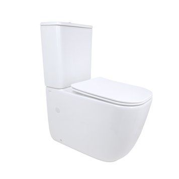 Унитаз напольный Qtap Aquarius Ultra Quiet 620&times;355&times;790 мм с сиденьем Soft-close, White QTAQAW27W49262 SD00055386 фото
