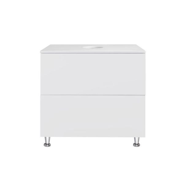 Тумба напольная Qtap Tern 700х616х469 White со столешницей QT1780TNL701W SD00045070 фото