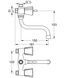Смеситель для ванны с длинным изливом Grohe Costa trend (26013000) 26013000 фото 2