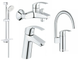 Набор смесителей Grohe Eurosmart M-Size (123248MK) 123248MK фото 1