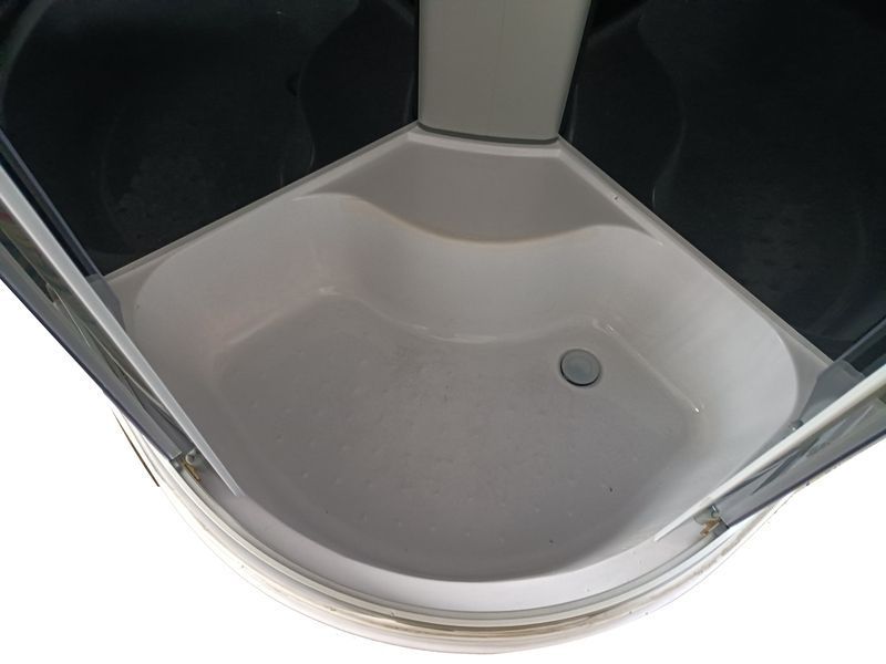 Бокс душевой с гидромассажем Mixxus STRONG SBH01-90x90x215-GR SATIN с высоким поддоном (MI6889) MI6889 фото