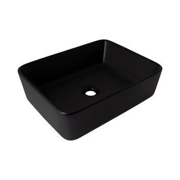 Раковина-чаша Qtap Tern 480х370х135 Matt black QT176069MB SD00052911 фото