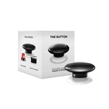 Кнопка управління Z-Wave Fibaro The Button black FGPB-101-2 / FIBEFGPB-101-2 Fibaro 5666 11237/5666 фото