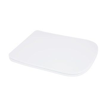 Qtap Сиденье для унитаза напольного (Aries) 445&times;360&times;30 мм, White, с микролифтом, Slim Duroplast, Quick Release QT03228302W3 SD00054056 фото