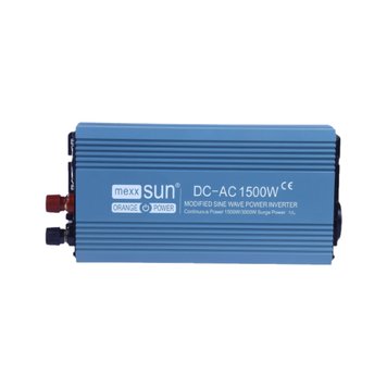 Інвертор напруги Mexxsun YX-1500-M, 12V/220V, 1500W з модифікованою синусоїдою Mexxsun 16652 8016/16652 фото