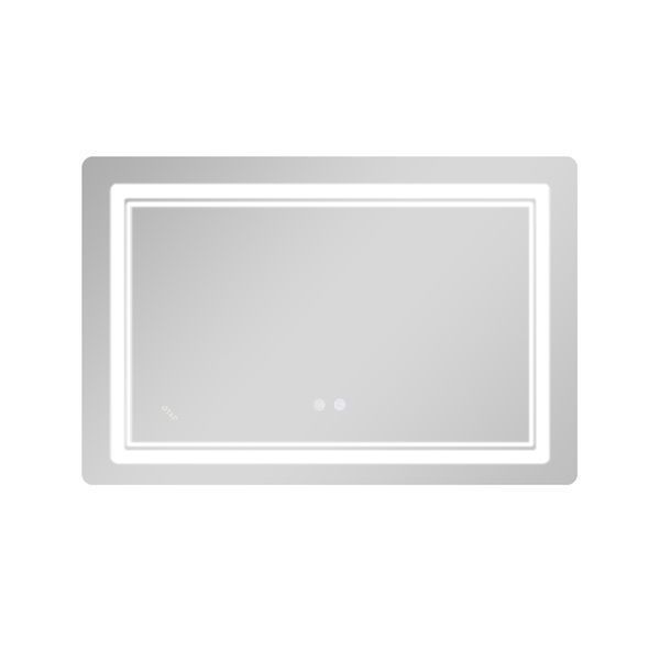 Зеркало Qtap Cardinal (CA2) 800х600 с LED-подсветкой Touch, с антизапотеванием, с диммером, рег. темп. цвета (3000-6500K) QT0478C806048457 SD00054581 фото