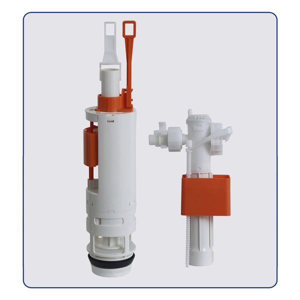 Комплект установочный для унитаза Koer KT-0501-01 (с пан. смыва KT-0601-01 Хром + звукоиз.) (KR5168) KR5168 фото