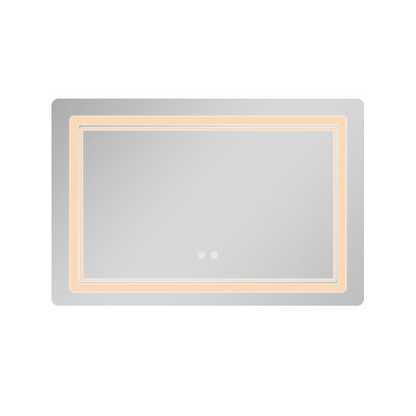Зеркало Qtap Cardinal (CA2) 800х600 с LED-подсветкой Touch, с антизапотеванием, с диммером, рег. темп. цвета (3000-6500K) QT0478C806048457 SD00054581 фото
