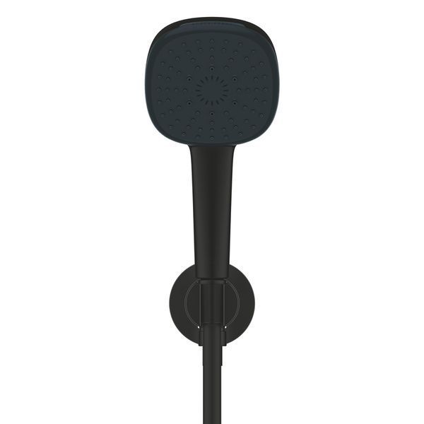 Душовий набір з настінним ручним душем Grohe Tempesta Cube 110, 3 режими, чорний матовий (269102433) 269102433 фото