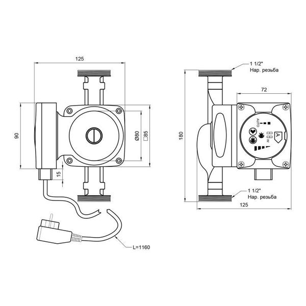 Насос циркуляционный Thermo Alliance LPSA 25/60/180 SD00047141 фото