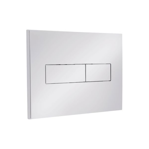 Клавиша смыва Qtap Standard 152x236x28&nbsp;мм, Chrome, линейная QTSTD164CRM49472 SD00055596 фото