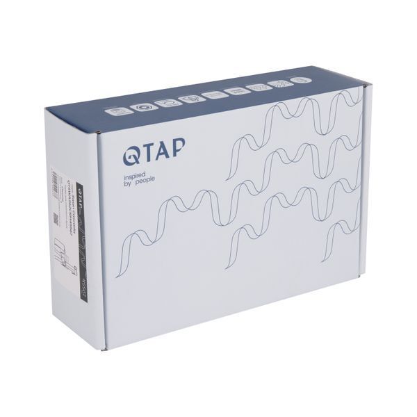 Набор для гигиенического душа Qtap Swan Cascada прямоугольный QTSWA262CRM45567 Chrome SD00051691 фото