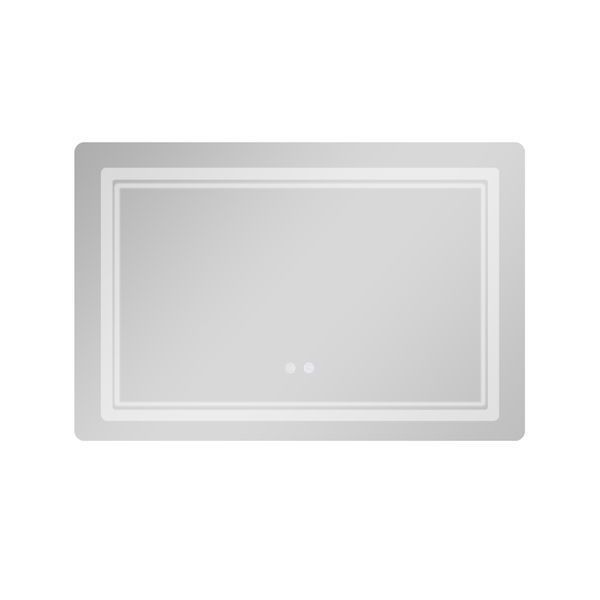 Зеркало Qtap Cardinal (CA2) 800х600 с LED-подсветкой Touch, с антизапотеванием, с диммером, рег. темп. цвета (3000-6500K) QT0478C806048457 SD00054581 фото
