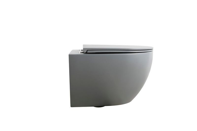 Комплект: MIXXUS PREMIUM ELLIPSE-SET-2101 GRAY Унітаз система змиву TORNADO 3.0+ Інсталяція KOER KT-0404 + панель KT-0604-07 GUN GRAY (MP6668) MP6668 фото