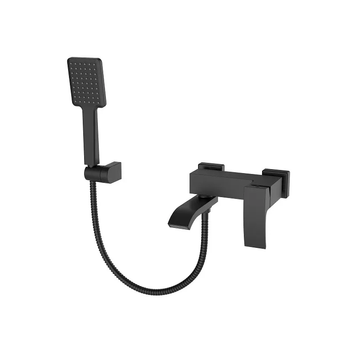 Змішувач для ванни з коротким виливом KOER KB-41007-05 (Колір чорний) (KR3455) KR3455 фото