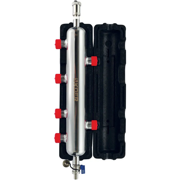 Гидрострелка Koer KR.S1032 4/2 (с воздухоотвод. и дренаж. краном) 1" НР SUS304 (KR2959) KR2959 фото