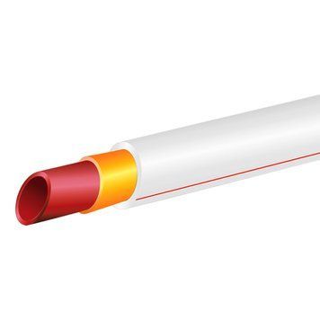 Труба PPR Blue Ocean "Белый" FIBER-G армированная стекловолокном 32х4,4 SD00042148 фото
