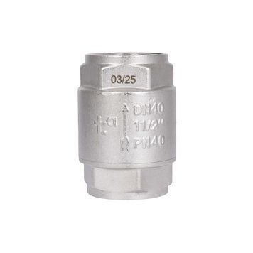 Обратный клапан с латунным штоком Thermo Alliance Forte 1&nbsp;1/2"ВВ никель TAF240W40 SD00053355 фото