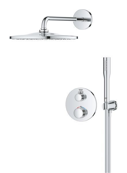 Система с термостатом скрытого монтажа из Rainshower Mono 310 Grohe Grohtherm Душевая (34869000) 34869000 фото