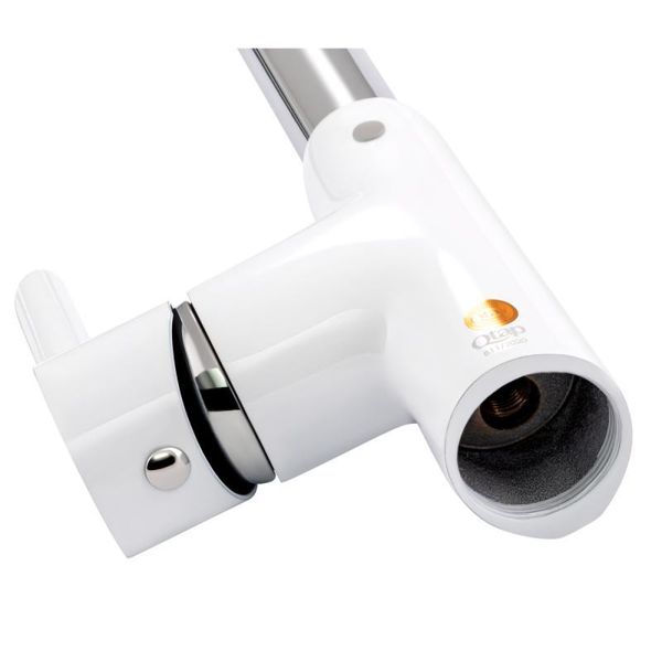 Смеситель для кухни Qtap Grand QTGRAWCR007F Chrome/White SD00039613 фото