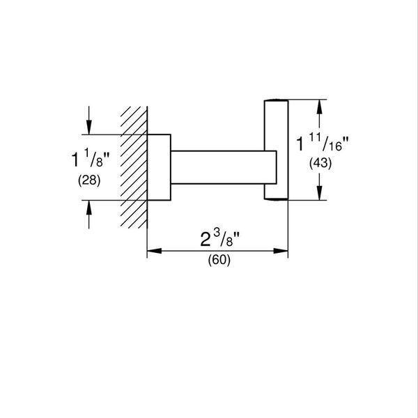 Набір аксесуарів 3в1 Grohe Essentials Cube (BF40511EC) BF40511EC фото
