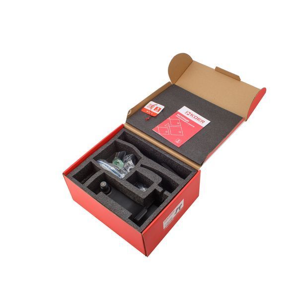 Смеситель для ванны с коротким изливом Koer KB-41007-05 (Цвет черный) (KR3455) KR3455 фото
