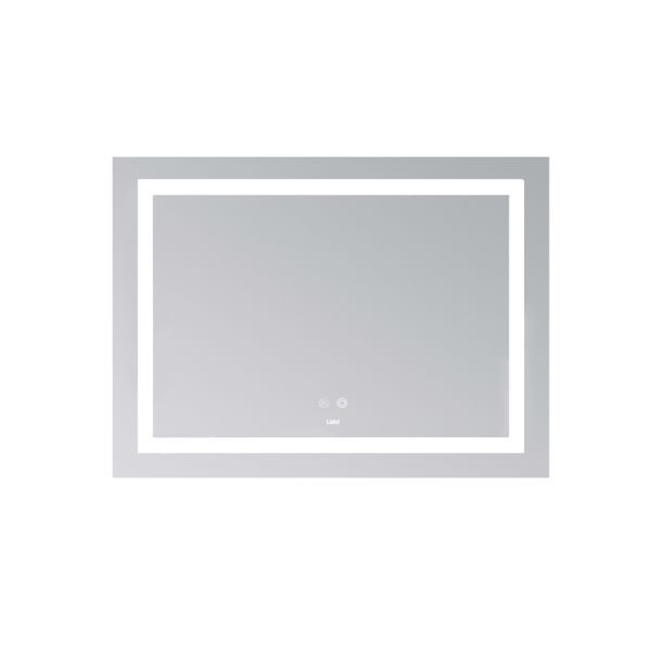 Зеркало Lidz Kubis (KU1) 700х500 с LED-подсветкой Touch, с антизапотеванием, с диммером, рег. яркости LD78LF90448485 SD00054609 фото