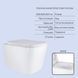 Готовое решение Qtap для ванной комнаты: подвесной унитаз Tern Ultra Quiet 525x345x360 + комплект инсталляции Nest 4 в 1 (квадратная клавиша Chrome) SD00053630 фото 7