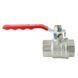 Кран кульовий ГГВ KOER EXTREME KE.214-25 - 1" FF ручка "важіль" червона (KR5746) KR5746 фото 4