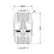 Обратный клапан с латунным штоком Thermo Alliance Forte 1&nbsp;1/2"ВВ никель TAF240W40 SD00053355 фото 11