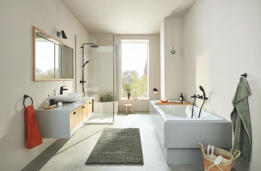 Змішувач для ванни з термостатом Grohe Grohtherm 800 (1022032430) 1022032430 фото