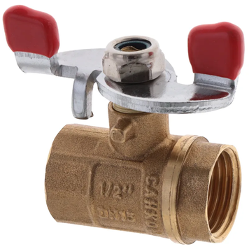 Кран шаровый СК 1/2" ГГБ Б/Н art. 602 (WP0132) WP0132 фото