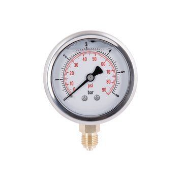 Манометр с глицерином Thermo Alliance Forte 6 бар, 1/4"Н, нижнее подключение TAF170G6B SD00053544 фото